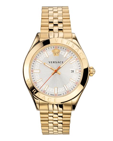 gold versace watches men|men versace watches on sale.